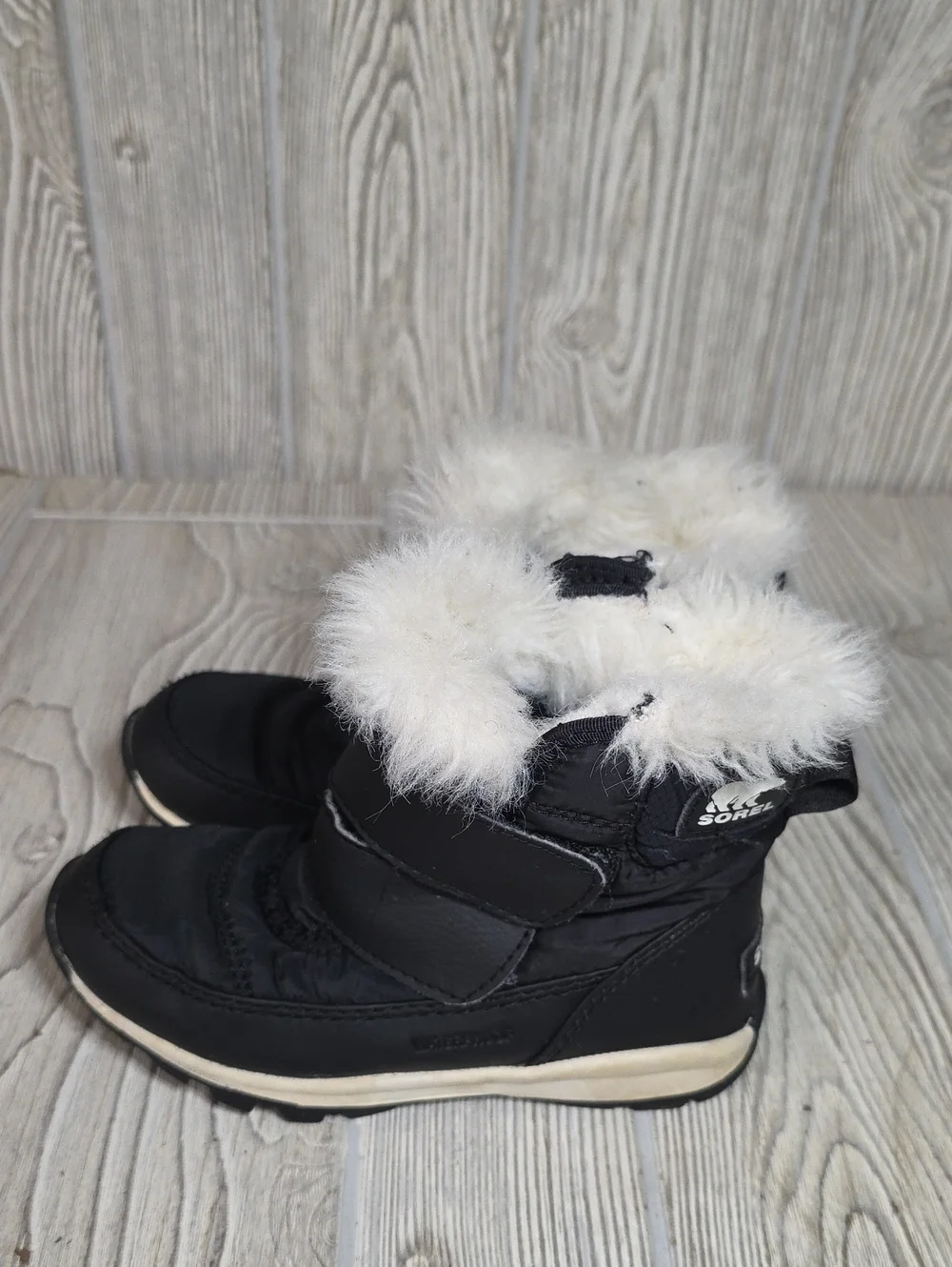 Sorel Whitney II Strap Waterproof Snow Boots Child Size 11